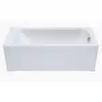 Ванна 1600х700 ГАММА с экраном, каркасом и сифоном (Тритон) , о/г