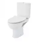 Унитаз-компакт YALLA Clean On безободковый, нижн. подв, прямой выпуск, сид. микролифт 