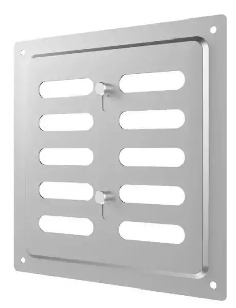 Решетка 150х154 регулируемая MER окраш. сталь White ERA (1515MER White)