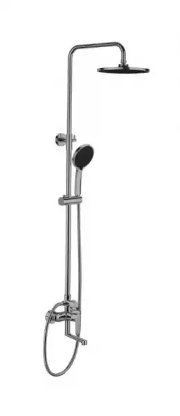 Смеситель для душа, с жесткой стойкой LAGOS Gun Metal (ST205LGGM) ESKO