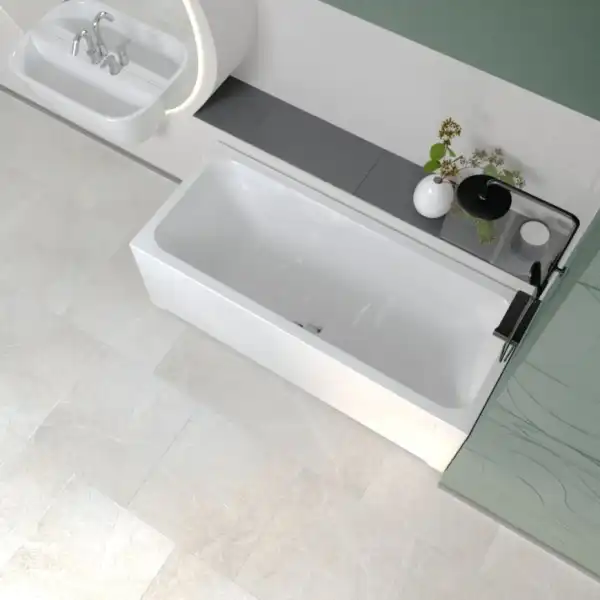 Ванна 1750x750 ПАТРИСИЯ на каркасе, без экрана с сифоном