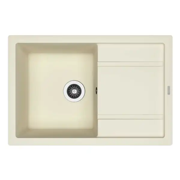 Мойка иск.камень 760х510 песочный Липси 760