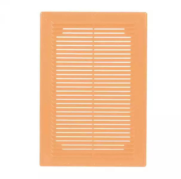 Решетка вентиляц П1825Р (180*250) разъемная, пластик, бежевая с сеткой