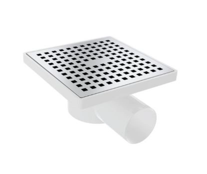 Трап д= 50 горизонтальный пласт, решетка нерж 150х150 (T502-6) Zegor