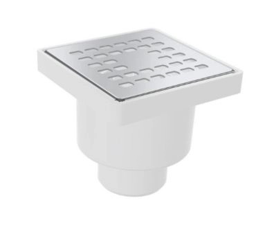 Трап д= 50 вертикальный пласт, решетка нерж 100х100 (T506-6) Zegor