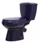 Унитаз-компакт Элисса нижн.подв, косой выпуск, сиденье, синий, Cт-Оскол , о/г