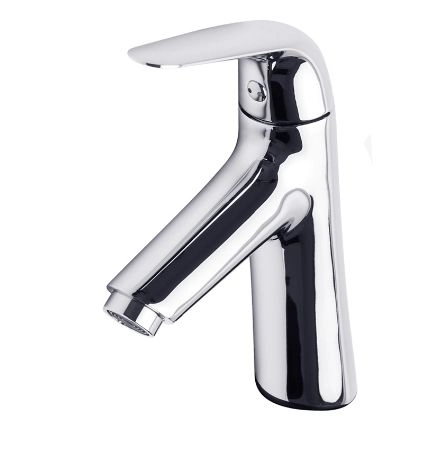 Смеситель для умывальника однорычажный, литой излив, Карьяла (KJ201001) Variosan