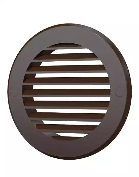 Решетка вентиляц д=100 D136 коричневая, пластик (10РКН кор) ERA
