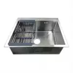 Мойка нерж.сталь 600х500 врезная (60503) FABIA PROFI , о/г