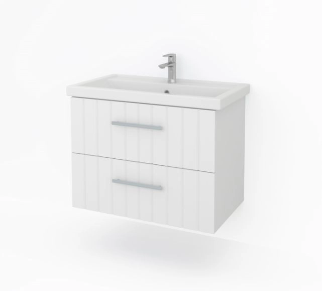 Тумба с/у 600мм Garmonia подвесная, 2 ящ (ум. Фостер)