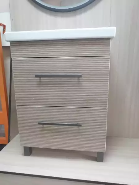 Тумба с/у  600мм Velvet (ум. Фостер) Грэви