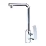 Смеситель для кухни однорычажный, высокий излив (А5509) нерж.ст/г Ammore (D-Lin) , о/г