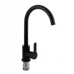 Смеситель для кухни однорычажный, высокий излив, черный (9201) MAGNUS , о/г