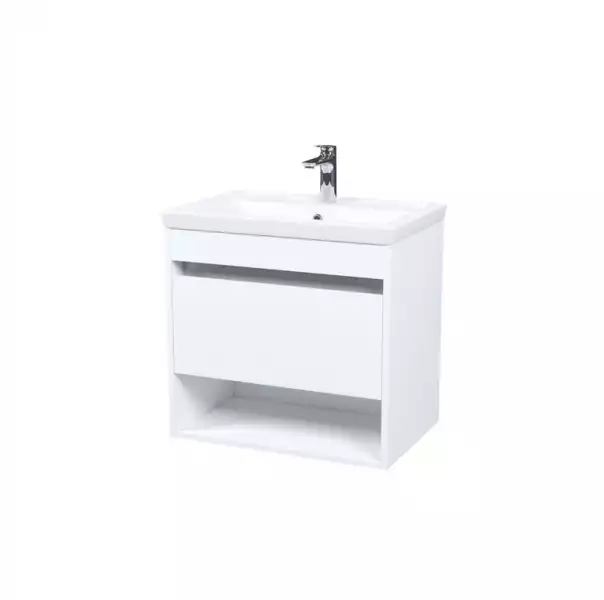 Тумба с/у  600мм Zodiac 1 ящик, подвесная (ZDX60WNi95K)