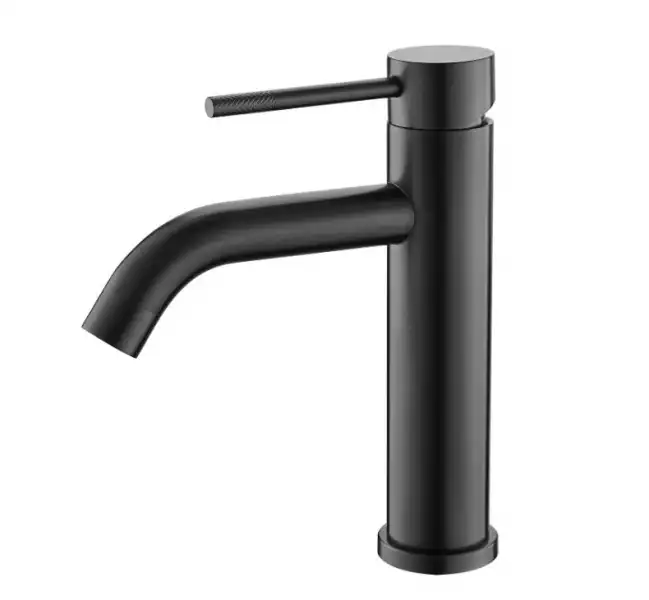 Смеситель для умывальника однорычажный, литой излив, Vessel Gun Metal (VSL26MGM) VODA