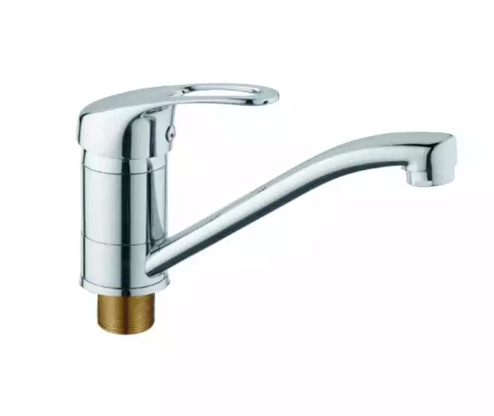 Смеситель для умывальника однорычажный, поворотный излив (H151409) D-Lin