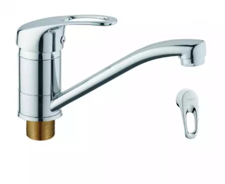 Смеситель для умывальника однорычажный, поворотный излив (H151410) D-Lin