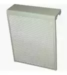 Экран для радиатора 4-х секц с сеткой , о/г