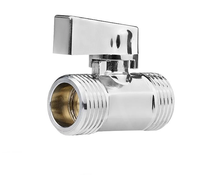 Кран шар 1/2 х1/2  шш, мини (ИС.081215) MPF