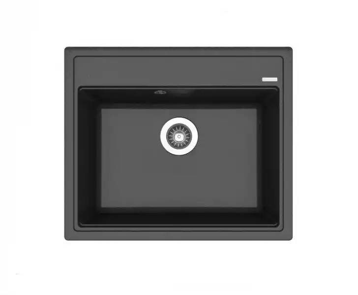 Мойка иск.камень 600 x510 антрацит ''Липси'' 600 