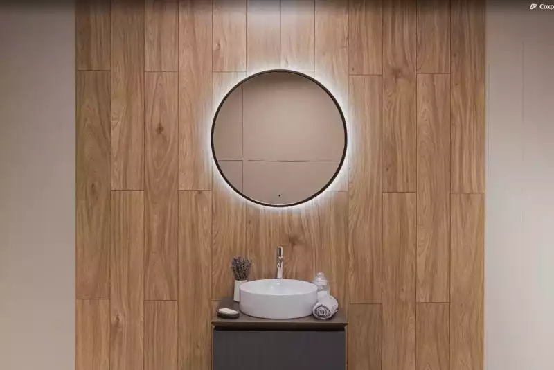 Зеркало д=800 ROLAND D800-TX (подсветка, бесконтактный сенсор) (СЗ)