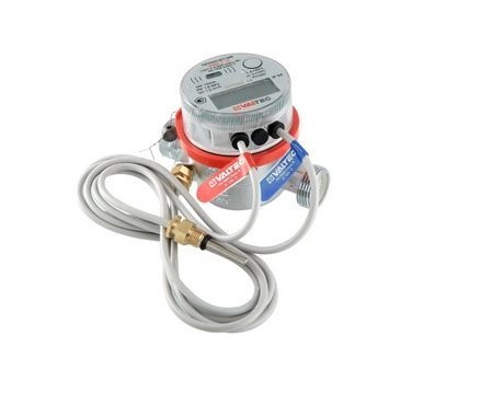 Теплосчетчик квартирный с тахометрическим расходомером VALTEC   (VHM-T-15/0,6/П/) , о/г