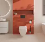 Инсталляция с подв.унитазом Shift L-Box Rim-ex сид.микролифт,кнопка гл. хром (9855B003-7206) Vitra