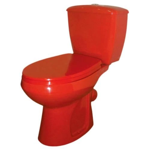 Унитаз-компакт Элисса нижн.подв, косой выпуск, сиденье, красный, Cт-Оскол , о/г