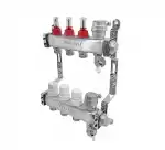 Коллекторная группа нерж. с расходомерами в сборе 1 x10 вых ЕК 3/4 (V500MB.AV.10) PRO AQUA