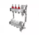 Коллекторная группа нерж. с расходомерами в сборе 1 x 7 вых ЕК 3/4 (V500MB.AV.07) PRO AQUA