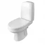 Унитаз-компакт Эльдорадо Люкс двойной бачок, нижн.подв, косой выпуск, сиденье, Cт-Оскол , о/г