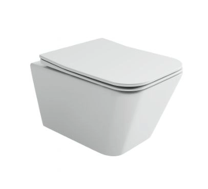 Унитаз подвесной Miro, смыв торнадо, безободковый с сид. микролифт CN11003T