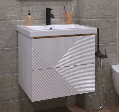 Тумба с/у 700мм Эльбрус (ум.СОМО) 2 ящика, подвесная