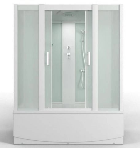 Душевая кабина 1680х800х2150 матовое стекло, высокий поддон MR 3517TP-C3-RUS , о/г