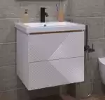 Тумба с/у  600мм Эльбрус (ум.СОМО) 2 ящика, подвесная