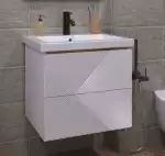 Тумба с/у  600мм Эльбрус (ум.СОМО) 2 ящика, подвесная