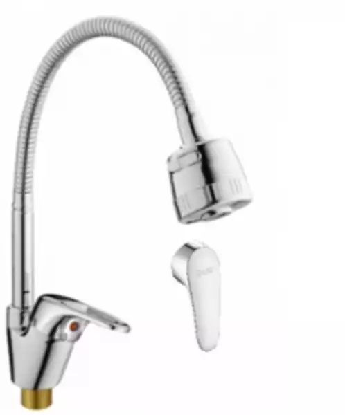 Смеситель для кухни однорычажный, гибкий излив (D150309-T) л/г D-Lin , о/г