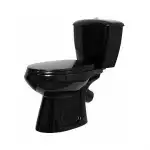 Унитаз-компакт Элисса Оптима нижн.подв, косой выпуск, сиденье, черный, Cт-Оскол , о/г
