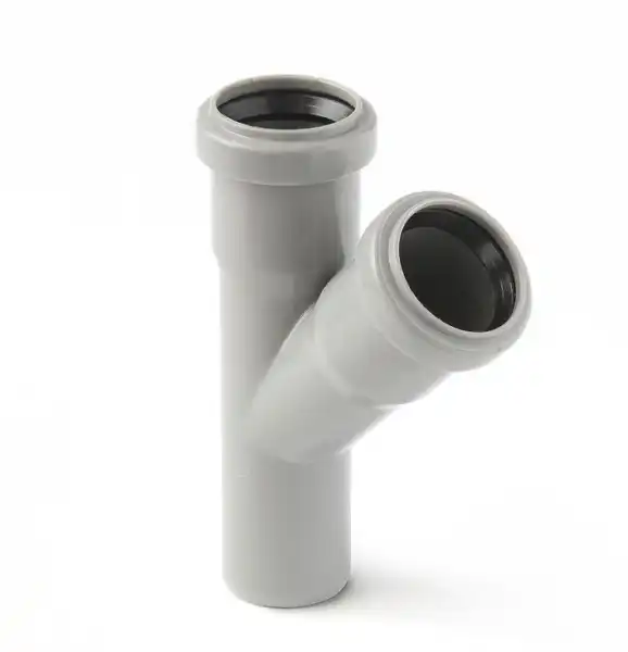Тройник д=110 x 110 -45* канализ. PRO AQUA