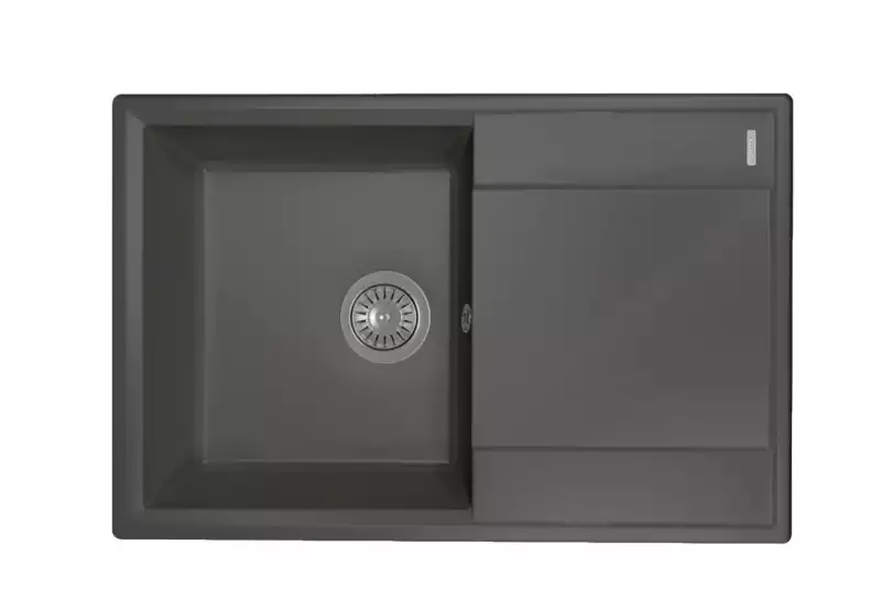 Мойка иск.камень 760 х500 антрацит Консул 760 