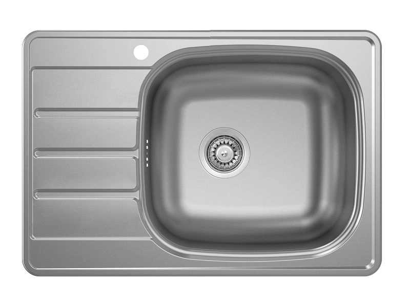 Мойка нерж.сталь 770 х480 врезная прав Спектр SPM700.480 -GT6K 1R