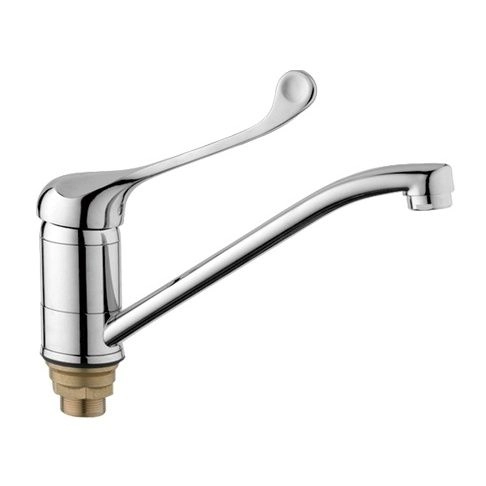 Смеситель для кухни с хирург. ручкой, излив 27см (D154427) D-Lin , о/г