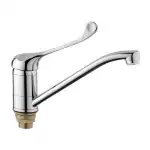 Смеситель для кухни с хирург. ручкой, излив 27см (D154427) D-Lin , о/г