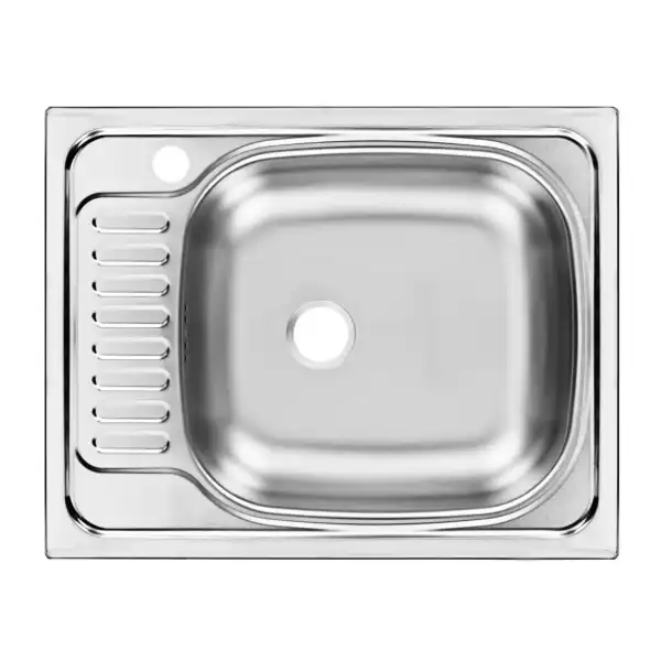 Мойка нерж.сталь 560 х435 врезная прав КлассикаCLM560.435 - 5K 1R , о/г