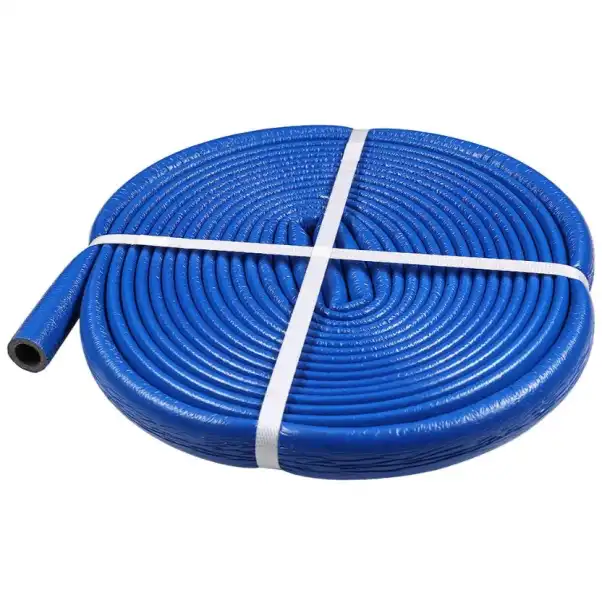 Теплоизоляция СУПЕР ПРОТЕКТ с печатью VALTEC, 18 (4мм) в бухте 10м СИНИЙ