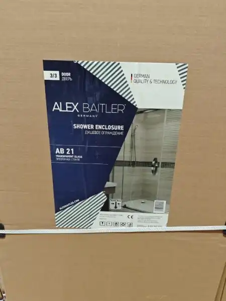 Дверь к душевым ограждениям Alex Baitler АВ214, AB215 (коробка №3)