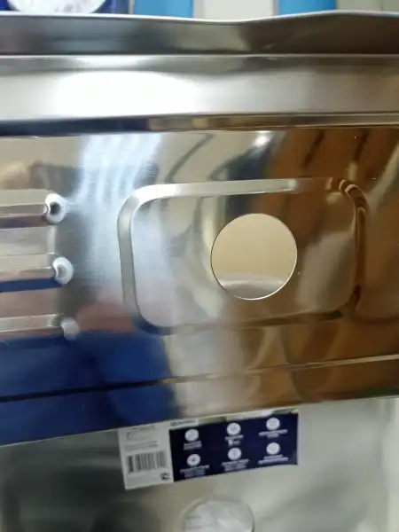 Мойка нерж.сталь 500 х600 накладная 0,4/160мм MLN-5060, без сифона , о/г