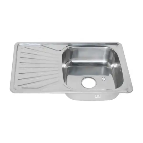 Мойка нерж.сталь 780 х480 врезная 0,8/180мм MLN-7848 , о/г