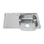 Мойка нерж.сталь 780 х480 врезная 0,8/180мм MLN-7848 , о/г