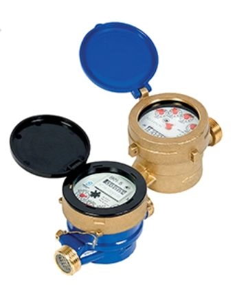 Bодосчетчик д= 20 крыльчатый мокроходный ВКМ-20 со штуц. L=130мм Декаст , о/г